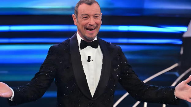 Sanremo 2024: Amadeus annuncia il nome del primo co-conduttore