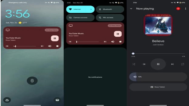 Google Cast: notifiche integrate nel lettore multimediale