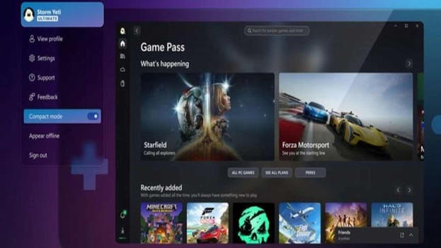 App Xbox per Windows aggiornata con funzionalità per console portatili