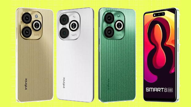 Infinix Smart 8 HD: un nuovo smartphone economico con display a 90 Hz e batteria da 5.000 mAh