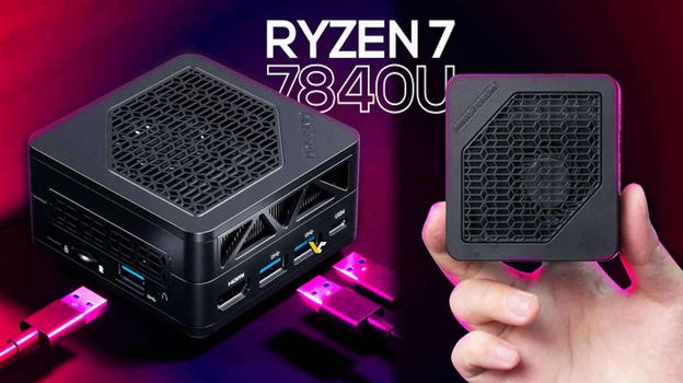 Minisforum Mercury EM780: un potente mini-PC tascabile