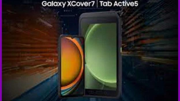 Samsung lancia i tablet corazzati Galaxy XCover7 e Tab Active5