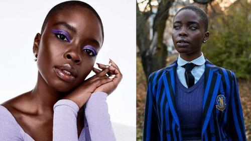 Joy Sunday di "Mercoledì" è la nuova ambasciatrice di Lancôme