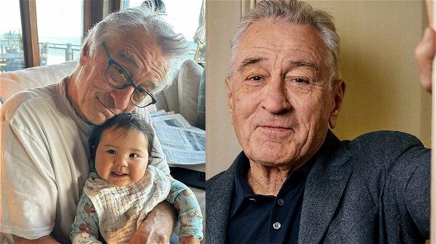 Robert De Niro e la figlia di 10 mesi: "Mi fa vivere nel momento"