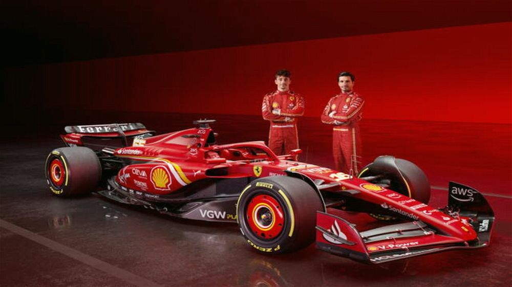 La nuova Ferrari per il prossimo mondiale: la SF-24