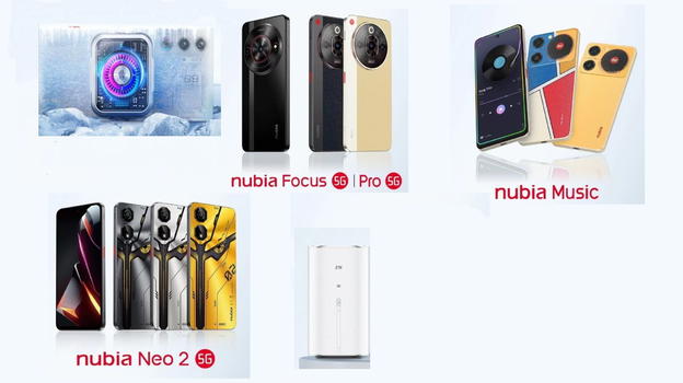 MWC 2024: Nubia presenta gli smartphone Neo 2, Focus/Focus Pro e Music e molte altre novità