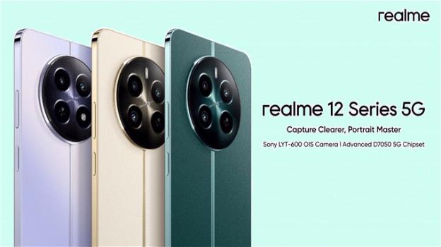 Realme 12 5G e Realme 12+ 5G: nuovi smartphone lanciati con prezzi e specifiche promettenti