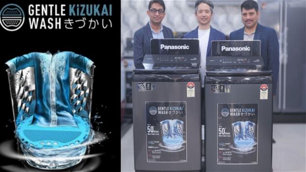 Panasonic: nuove lavatrici Kikuzai per un lavaggio delicato e tecnologico