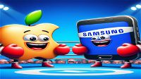 Apple vs Samsung Samsung Galaxy Z Flip 6 con titanio e 2 chip, Apple Pencil per Vision Pro e problemi DMA