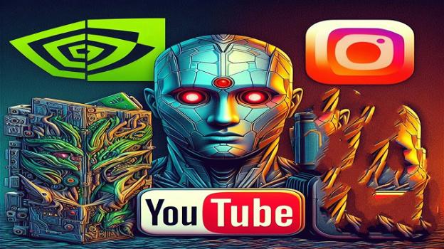 Novità multimediali da Instagram, YouTube e Nvidia
