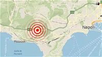 Campi Flegrei scossa di terremoto di magnitudo 3.2, che ha generato un notevole sciame sismico nella regione