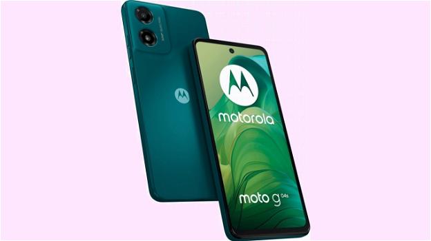 Motorola presenta il nuovo smartphone Moto G04s