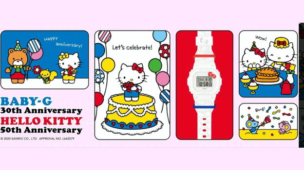 Hello Kitty x Casio BABY-G: un’iconica collaborazione che conquista il cuore di tutti
