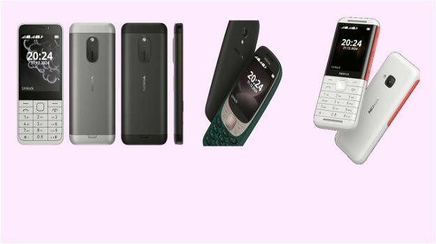 Revival Nokia: nuovi feature phone 6310, 5310 e 230 da HMD Global