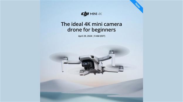 Avvistato il futuro drone Mini 4 Pro di DJI