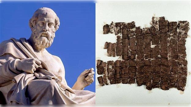 Nelle pergamene di Ercolano, gli ultimi momenti di vita di Platone