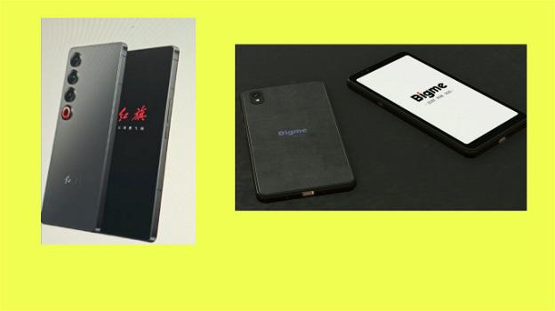 Smartphone innovativi: Bigme HiBreak e Hongqi Phone sconvolgono il mercato