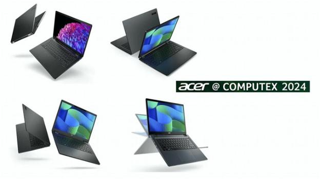 Computex 2024: da Acer monitor, computer, notebook, all-in-one, camere smart e altro