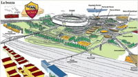 Stadio della Roma: buone nuove per il progetto Pietralata