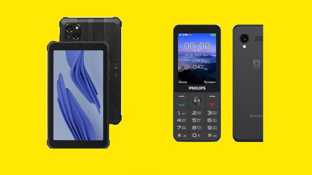 Ufficiali il tablet Kenshi Armor O8 e i feature phone Philips Xenium X170 e Xenium X240
