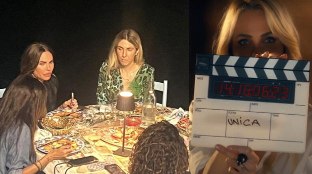 Ilary Blasi a Ponza per le riprese di "Unica 2"
