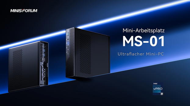 Minisforum MS-01: nuova versione i5 con Intel Core-12600H e fino a 24TB di archiviazione SSD