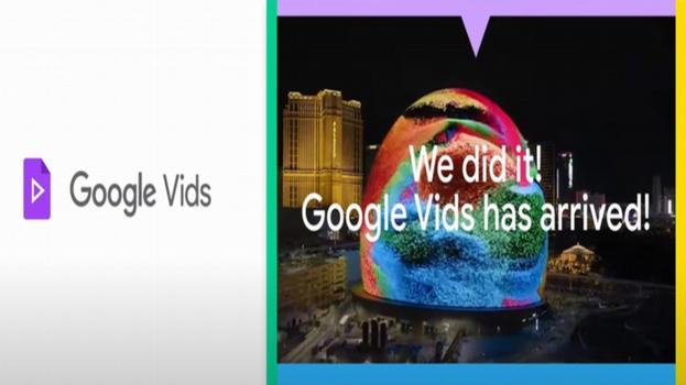 Google lancia Vids, il nuovo strumento AI per la creazione di video presentazioni