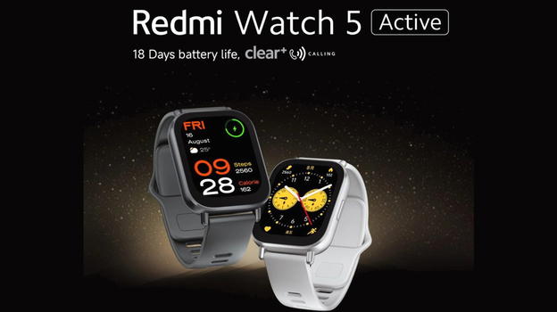 Redmi Watch 5 Active: lo smartwatch con display da 2 pollici, fino a 18 giorni di autonomia e HyperOS per 30 euro