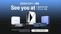 GEEKOM debutta a IFA 2024 con una lineup dimini PC innovativi e potenti