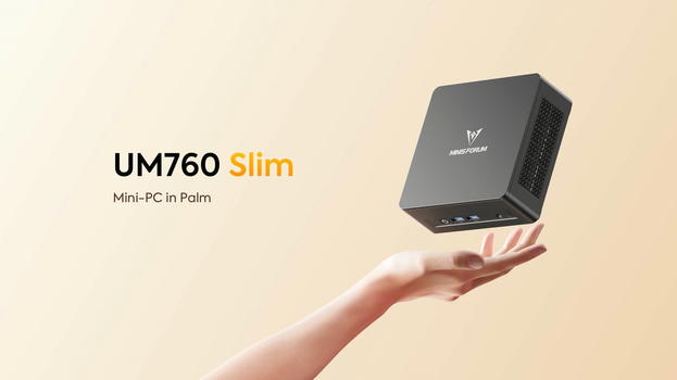 Minisforum lancia l’UM760 Slim: l’esperienza del mini-PC definitiva nel palmo della mano