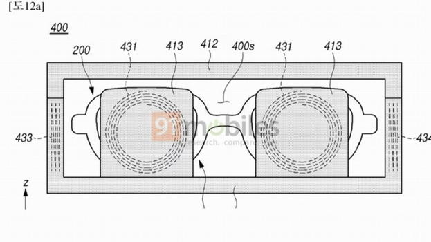 Samsung brevetta una custodia di ricarica wireless per occhiali AR