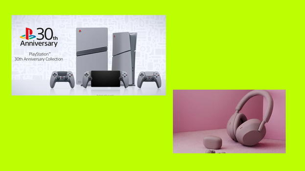 Sony celebra il 30° anniversario e rinnova il design: edizioni speciali per console e accessori