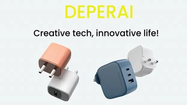 DeperAI PRO GaN: in vendita gli adattatori da 20W, 25W e 65W con ricarica UFCS