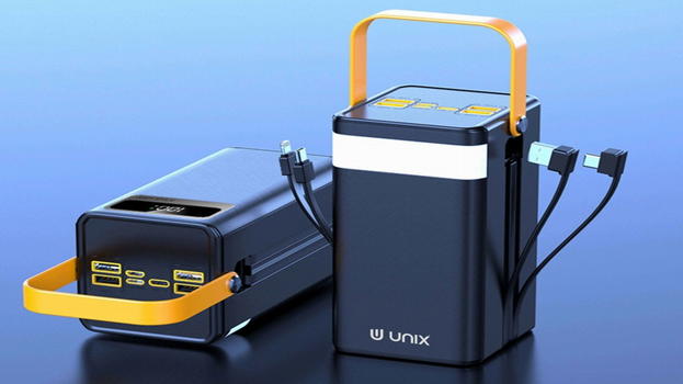 Lanciato il power bank UNIX UX-1539: potenza e versatilità per ogni esigenza