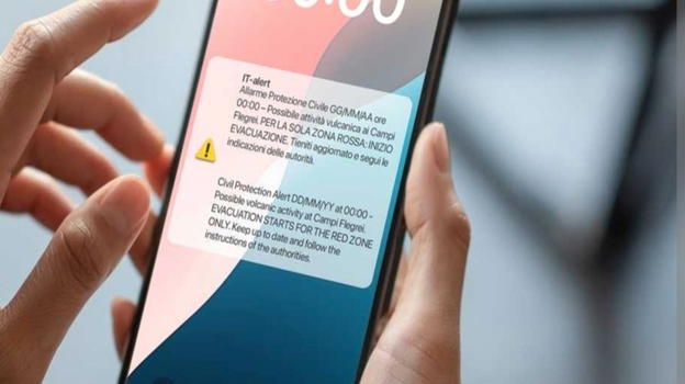 Test IT-alert per Campi Flegrei: tutto quello che devi sapere
