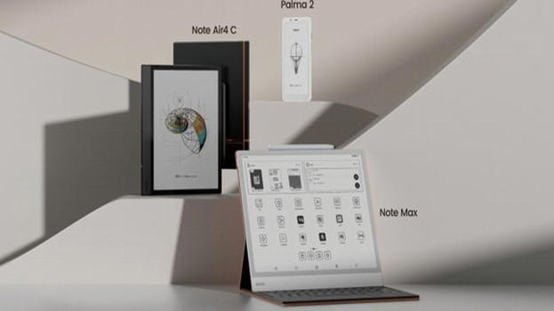 Boox presenta tre nuovi e-reader Android: Note Air4 C, Palma 2 e Note Max