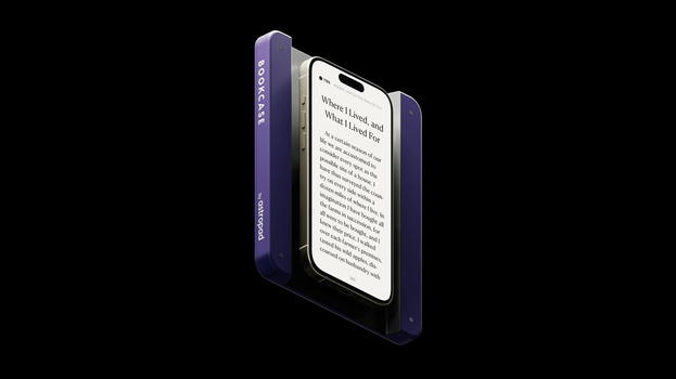 Bookcase: la custodia che trasforma il tuo smartphone in un E-Reader