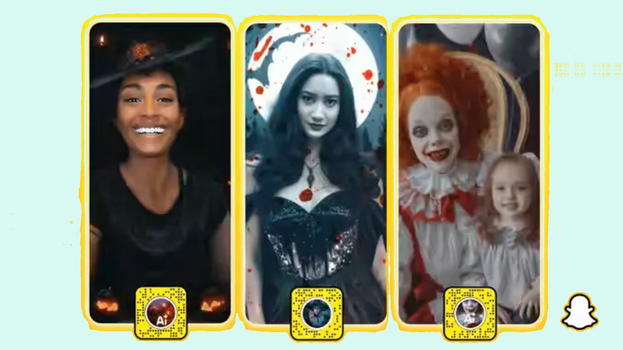 Snapchat si veste di Halloween: nuove funzionalità e integrazioni per festeggiare la stagione delle streghe