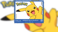 Un Pokemon arriva nei francobolli italiani