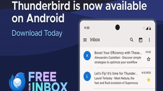 Mozilla Thunderbird approda su Android: il client email open-source esce dalla fase Beta