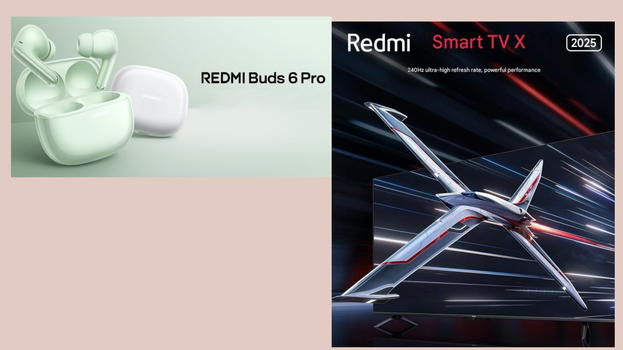 Xiaomi rivoluziona l’intrattenimento con le REDMI Buds 6 Pro e la Smart TV X 2025