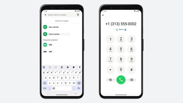 WhatsApp beta per Android 2.24.26.11: arriva il nuovo compositore di chiamate in-app