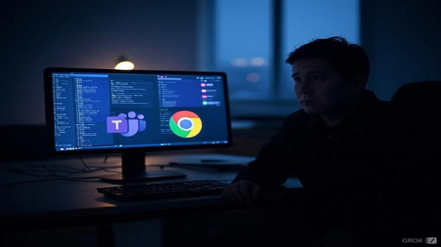 Sicurezza a rischio: Microsoft Teams e Chrome compromessi