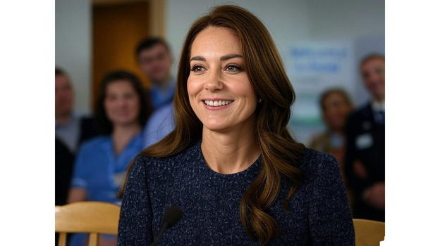 Kate Middleton annuncia la sua remissione dal cancro durante la visita al Royal Marsden