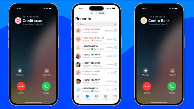 Truecaller per iPhone: ID chiamante in tempo reale e blocco dello spam