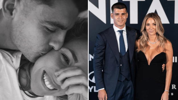 Alvaro Morata e Alice Campello sono tornati insieme: il tenero bacio sui social segna il ritorno di fiamma