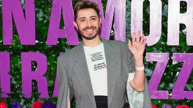 Osvaldo Supino: bellissima sorpresa alla premiere romana di Bridget Jones