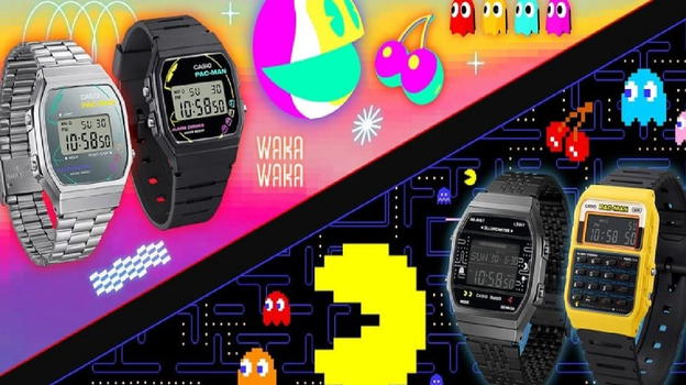 Casio celebra PAC-MAN: orologi digitali ispirati al leggendario videogioco per il suo 45° anniversario