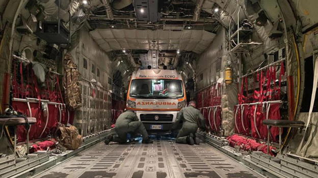 Medio Oriente: volo speciale con bambini palestinesi bisognosi di cure in Italia