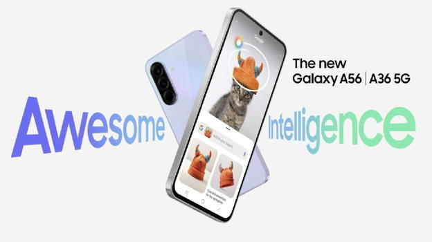 Samsung: ufficiali i nuovi Galaxy A56, A36 e A26 con display AMOLED da 120 Hz e fino a 6 anni di aggiornamenti